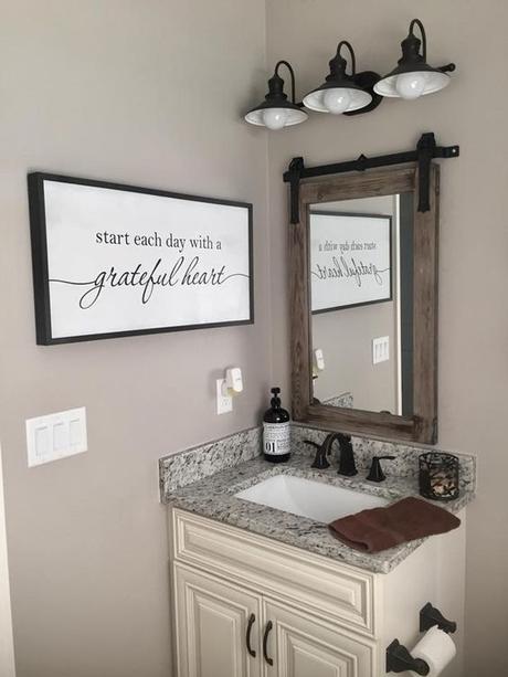 Bathroom Wall Decor Modern Farmhouse Bathroom Wall Decor - Harptimes.com