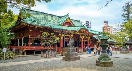 Nezu shrine in Tokyo