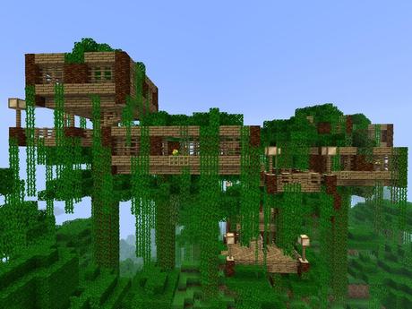 Green Minecraft Home Ideas