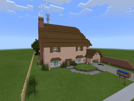 Minecraft PE House Idea