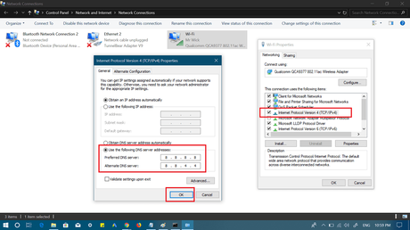 Fix: DNS Address Could Not Be Found in Google Chrome Use the following DNS Server Addresses
