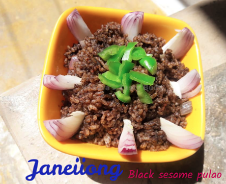 Janeiiong ( Black Sesame Pulao )