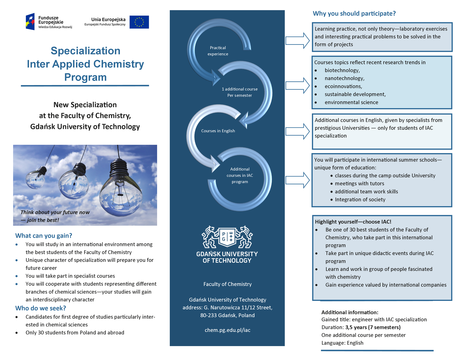 Faculty Chemistry Presentation Topics