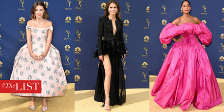 #TheLIST: The Best Dressed at the 2018 Emmy Awards