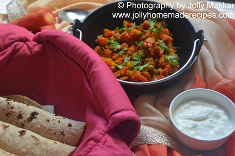 Punjabi Gajar Matar Recipe, How to make Gajar Matar ki Sabzi | Indian style Carrots and Green Peas