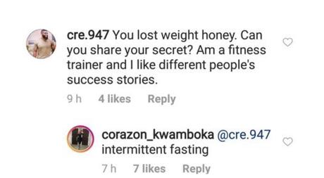 Corazon Kwamboka shares the secret behind her tiny waist and thick thighs!