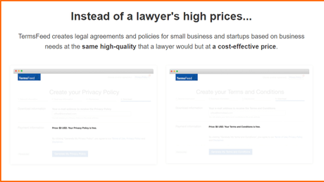 TermsFeed Review 2019: Legit Legal Agreements & Policy Generator(9 Stars)