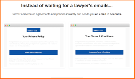 TermsFeed Review 2019: Legit Legal Agreements & Policy Generator(9 Stars)