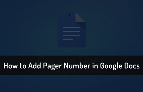 How to Add Page Numbers in Google Docs How to Add Page Numbers in Google Docs