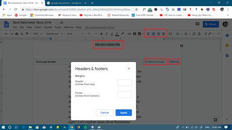 How to Add Page Numbers in Google Docs How to Add Page Numbers in Google Docs