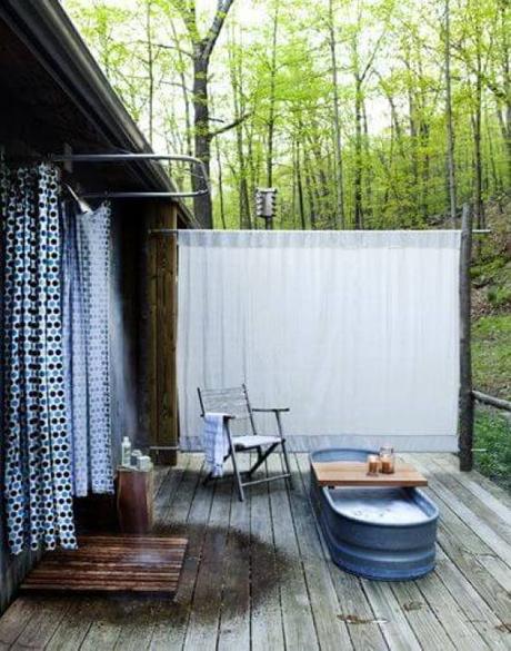 Outdoor Shower Ideas Cottage Outdoor Bathroom - Harptimes.com