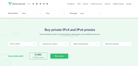 ProxySeller Review 2019 (Buy Private IPv4 and IPv6 Proxies) Coupon @0.75$