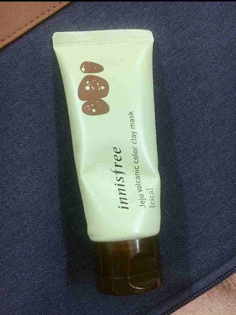 Innisfree Jeju Volcanic Color Clay Mask Cica review