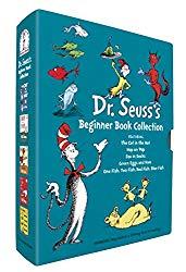 Image: Dr. Seuss's Beginner Book Collection (Cat in the Hat, One Fish Two Fish, Green Eggs and Ham, Hop on Pop, Fox in Socks) Hardcover – Box set, by Seuss (Author). Publisher: Random House Books for Young Readers (September 22, 2009)