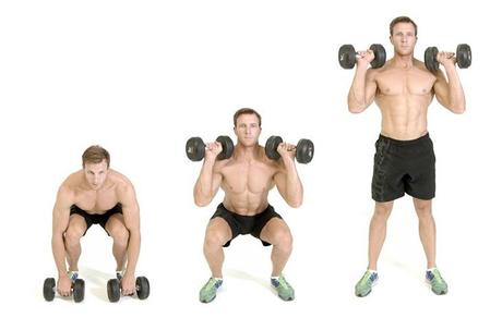 Dumbbell Clean and Press: An Exercise for Body Strength