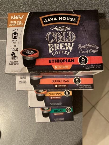 Java House Dual-Use Liquid Cold Brew Pods!