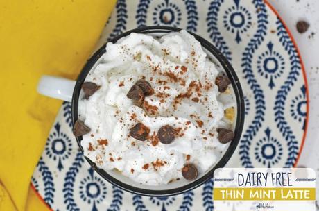 Dairy Free Thin Mint Latte