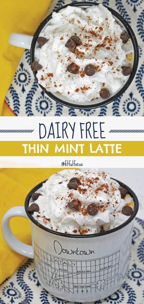 Dairy Free Thin Mint Latte