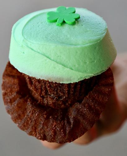 shamrockcupcake