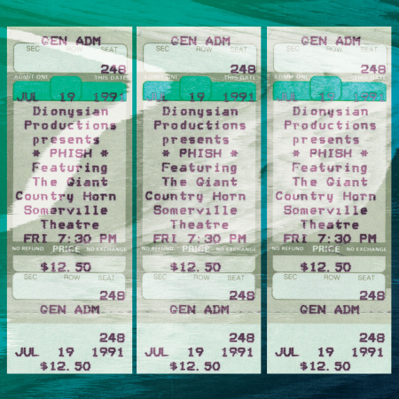 Phish: new archival release 7/19/1991 Somerville Theater, Somerville, MA