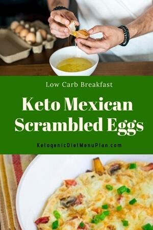 Keto Mexican Style Scrambled Eggs Recipe | Low Carb Breakfast