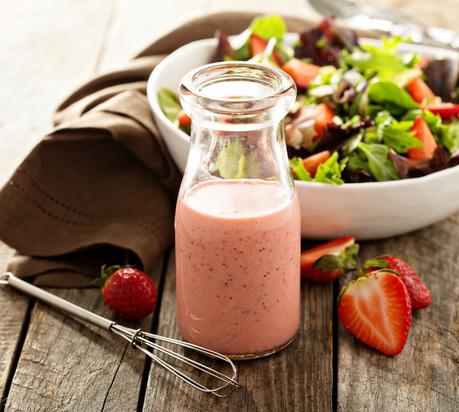 Strawberry and Zucchini Noodle Salad