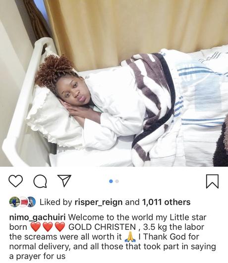 Mr Seed and fiancé Nimo Gachuiri welcome a healthy bouncing baby boy!