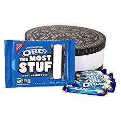 Image: OREO The Most Stuf Cookie Collectors Set with Cookies 'n Crème Chocolate Candy Bars and Collectible Gift Box