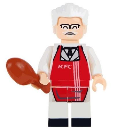 KFC Colonel Sanders Lego Figure
