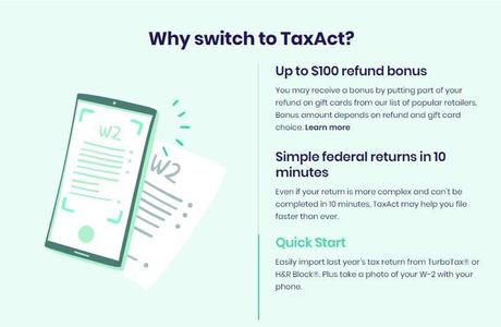 TaxAct Review With Discount Coupon March 2019: Save $60 Now