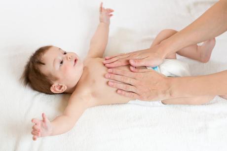 How to ease baby gas pic