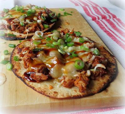 Easy BBQ Chicken Tostadas