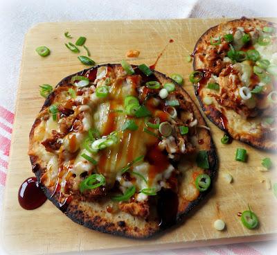 Easy BBQ Chicken Tostadas