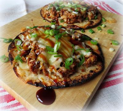 Easy BBQ Chicken Tostadas