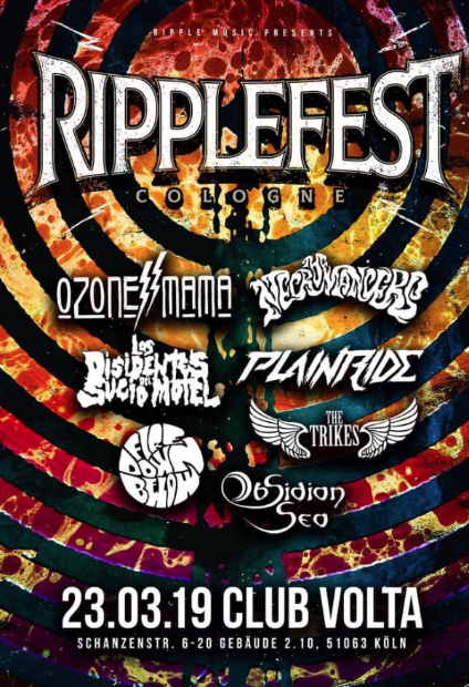 RIPPLEFEST prepares for European edition of its live stoner/doom/heavy psych extravaganza