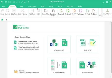 Iskysoft PDF Editor