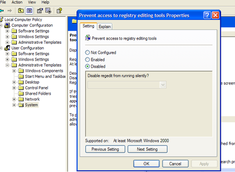 Fix- Registry Editing was disabled by your Administrator Windows 10