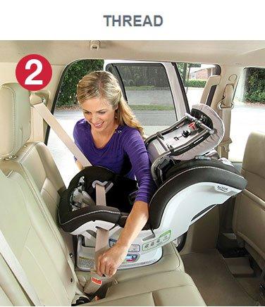 Britax Advocate and Boulevard installation Image 2