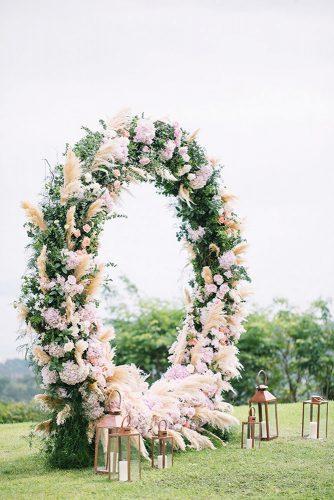 wedding floral moon gates floral arch with lantern darinimages