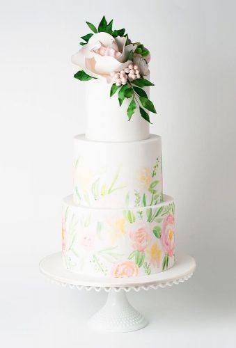 watercolor wedding cakes tender floral cake cake ink