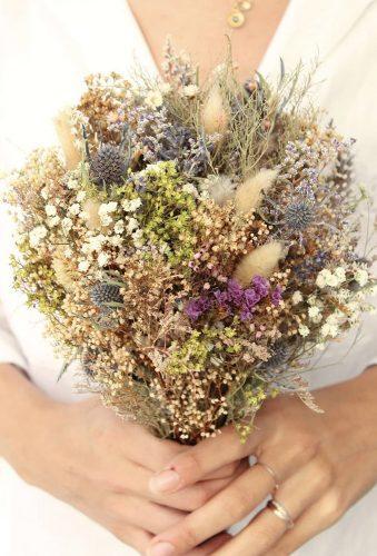wedding dried flowers bouquets wild flowers in bouquet bridalwish
