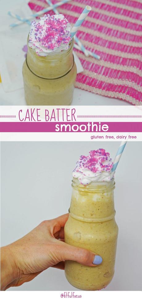 Dairy-Free Cake Batter Smoothie