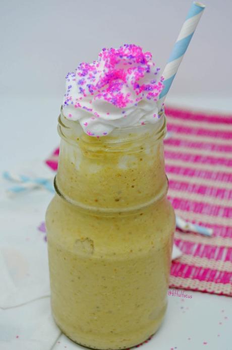 Dairy-Free Cake Batter Smoothie