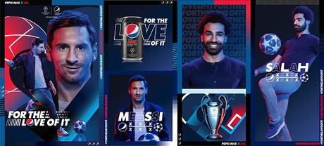 Leo Messi And Mohamed Salah Go All In For The Love Of Pepsi MAX®