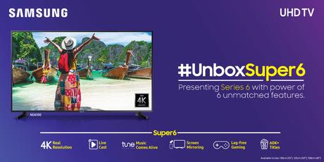 Samsung Super6 UHD TV Series launched in India