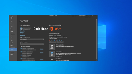 How to Enable Dark Mode in Microsoft Office 365, 2019, & 2016 How to Enable Dark Mode in Microsoft Office 365, 2019, & 2016