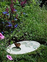Image: Outdoor Butterfly Puddling Stone for Pollinators and Garden Decor | by Gardener's Supply Company