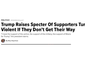 Zealand: Murderer's Manifesto Proclaims Trump "Symbol Renewed White Identity Common Purpose"