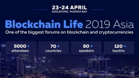 Blockchain Life 2019: Best Blockchain Event in Singapore
