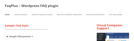 WordPress Faq plugins